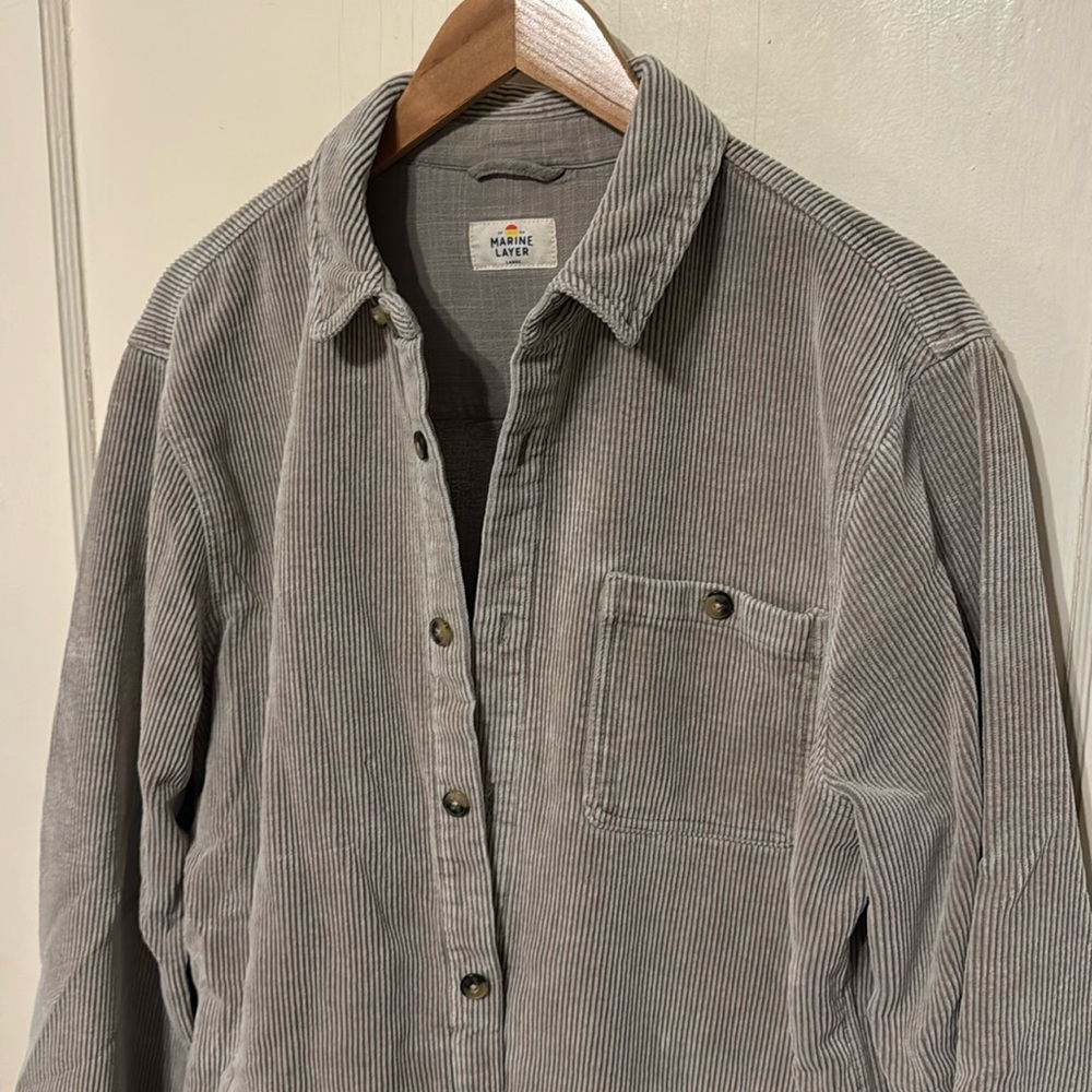 Marine Layer - Max Stretch Corduroy Overshirt